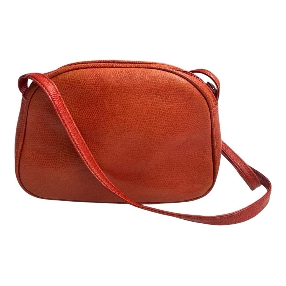 DeNura Vintage small Red Crossbody leather bag - Picture 3 of 11